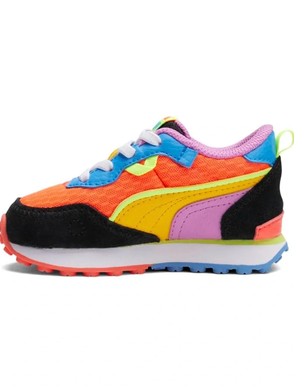 PUMA Toddler Boys Rider Fv Lava Sneakers Shoes Casual - Orange Colorblock C6